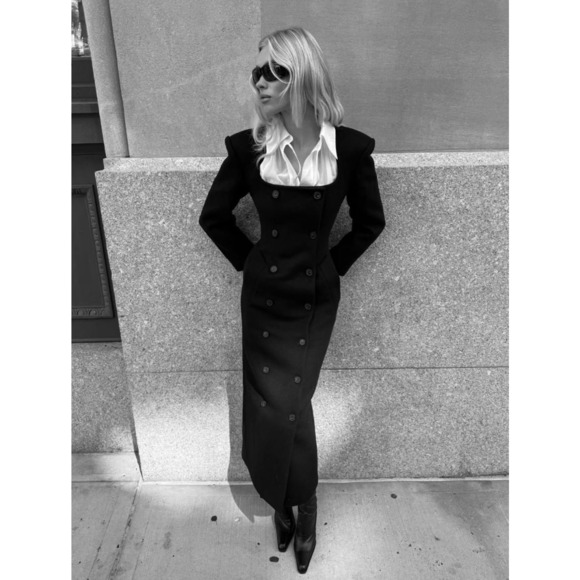 Helsa The Hourglass Coat XS - Picture 5 of 11